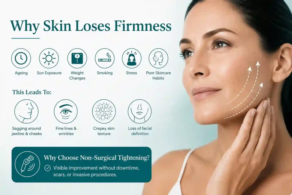 What Makes Skin Lose Firmness and Why Do People Seek Non-Surgical Tightening Frimley?