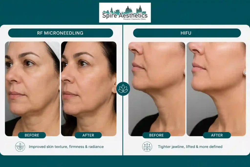 Can RF Microneedling and HIFU Be Combined Frimley?